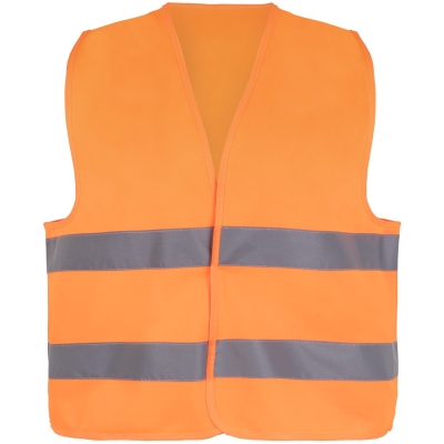 Orange, reflective vest